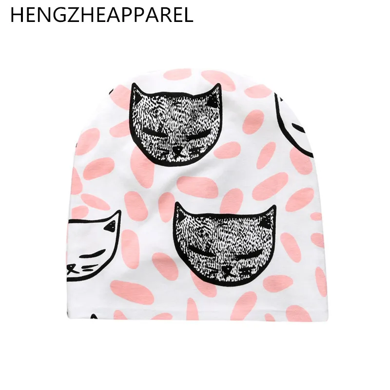 2017 cotton spring warm baby beanies berry cat shark panda kids hats outdoor child headwear caps fashion decoration accessories