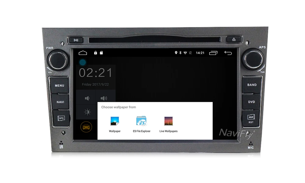 Cheap NaviFly Android 7.1 Car dvd player radio audio For Opel Zafira B Vectra Meriva Antara Astra Corsa GPS navigation 4G WIFI BT RDS 19