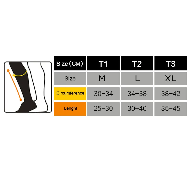 Functional Calf Compression Sleeves Leg Warmers Cycling Running Warmers Sports Safety Gear Marathon Cross-Country leg compression sleeves cycling leg warmers