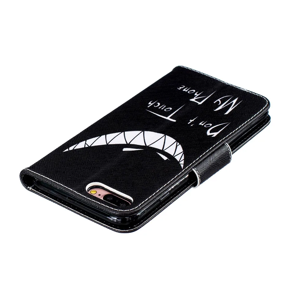 Чехол Desyner для iPhone 4, 4S, 5, 5S, 5C, SE, 6, 6 S, 7 Plus, Модный Магнитный Флип-кошелек из искусственной кожи с рисунком, чехол с подставкой и отделением для карт