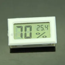 Nice F85 LCD Digital Temperature Humidity Meter Gauge Thermometer Hygrometer 10 99 RH White