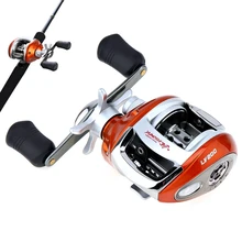 12+ 1BB Передаточное отношение нержавеющая сталь Рыболовная катушка baitcasing Max Drag 5 кг/11LB с магнитным тормозом правая левая рука опционально