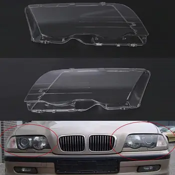 

Headlight Lens Cover For Bmw,1 Pair Left And Right Headlight head light lamp Clear Lens Cover For Bmw E46 3 Series 1998-2001 4