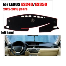 Rkac приборной панели автомобиля Обложка Коврик для LEXUS ES ES240 ES350 2012- лет левым dashmat pad Даш авто аксессуары