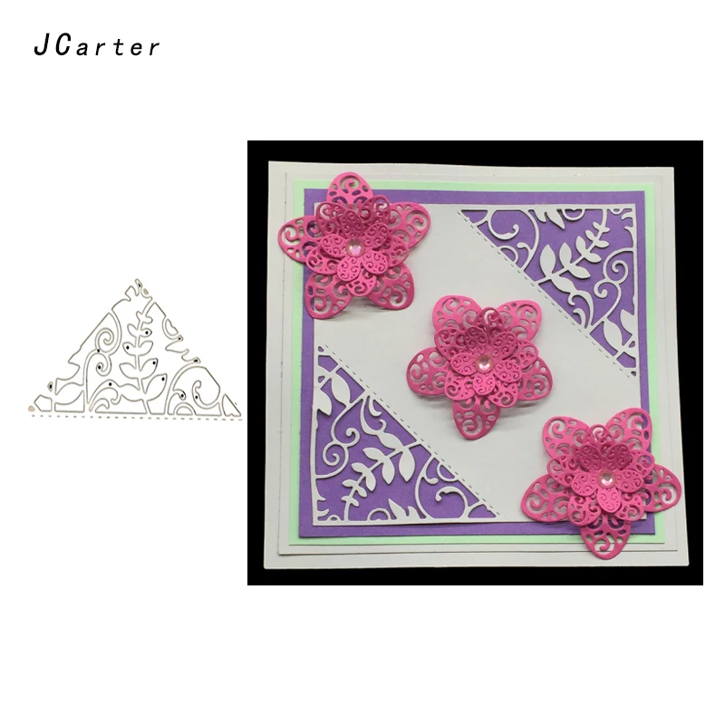 

JC Hollow Corner Edge Metal Cutting Dies Stencil for Scrapbooking DIY Embossing Folder Paper Cards Paper Handmade Album Crafts