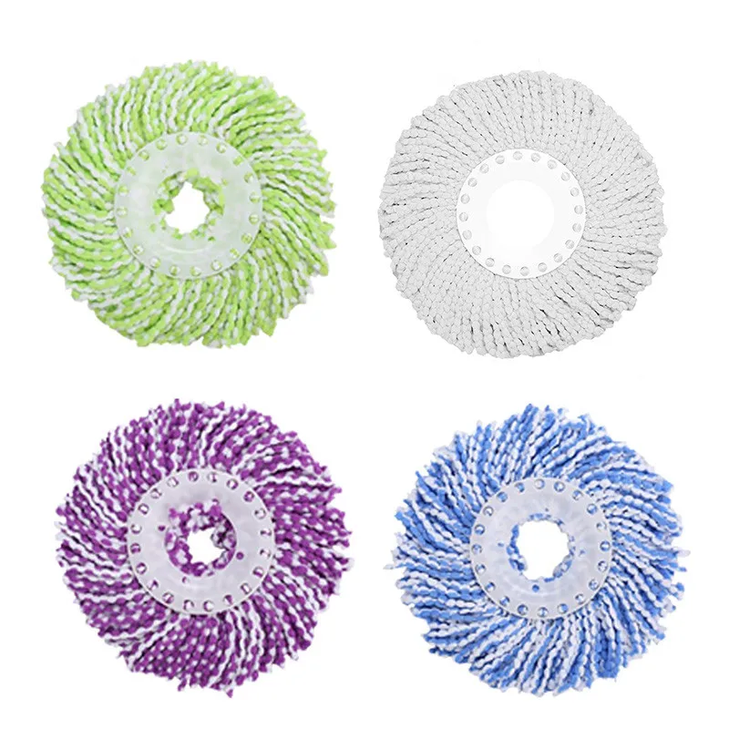 Household Magic Replacement Automatic Mop Head 360 Spin Cleaning Pad