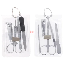 5 шт. педикюрный маникюрный набор щипчики для ухода за ногтями Ножницы дорожный набор инструментов Уход за ногтями