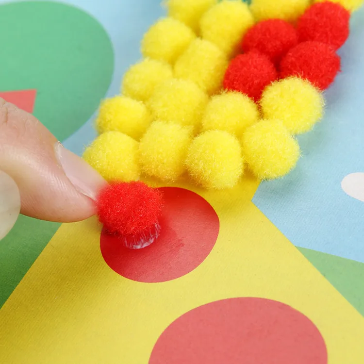 8/10/15/20/25/30mm Mini Fluffy Soft Pom Poms Pompoms Ball Handmade Kids Toys Wedding Christmas Decor DIY Sewing Craft Supplies