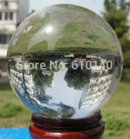

00938 HOT Sell ASIAN QUARTZ Clear Crystal Ball Sphere 100mm +stand AAA++
