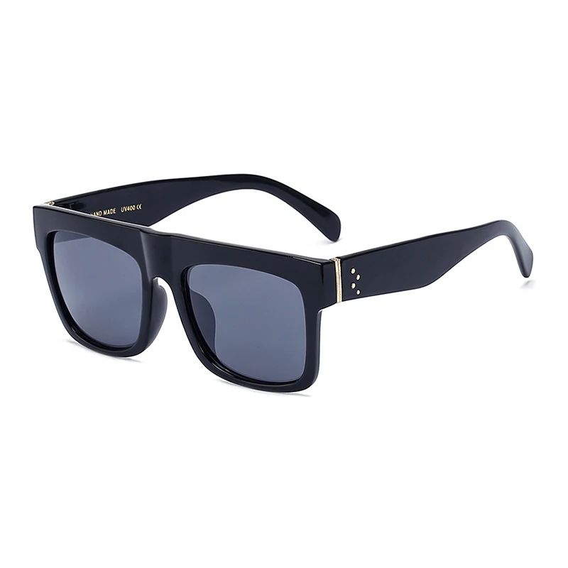 Горячие Ким солнечные очки в стиле Кардашьян леди UV400 для женщин и мужчин солнцезащитные очки 50 S женские плоские топ Италия Бренд Дизайнер famousSquare знаменитостей