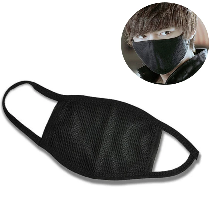 

3pcs/lot Health Cycling Anti-Dust Mouth Mask Respirator Wearing Windproof Cotton Unisex Kpop Mask Bottle Mouth-Muffle Face