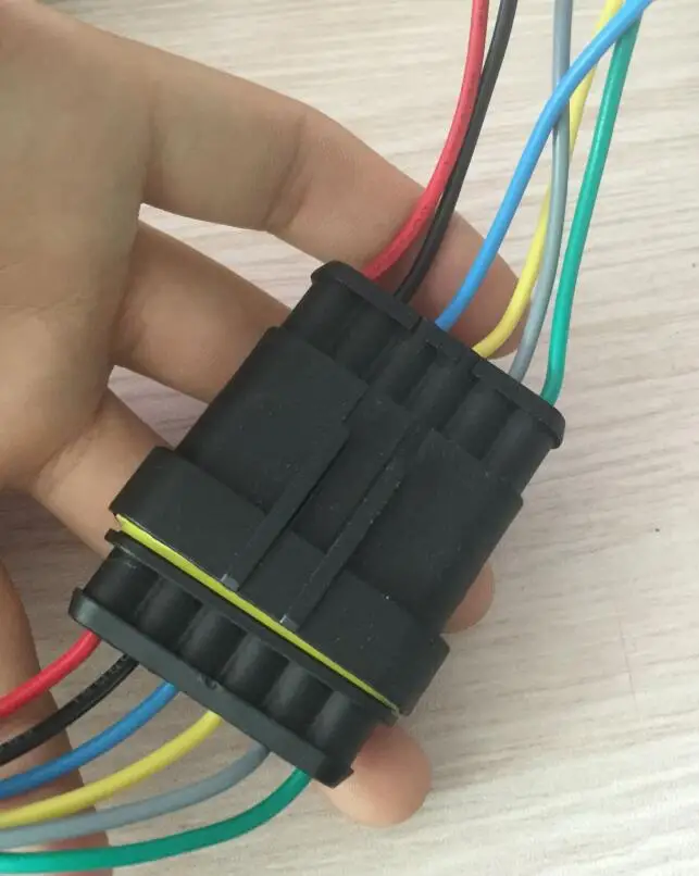 

Auto 6 Pin Way Male & Female Waterproof Electrical Connector Plug with cable