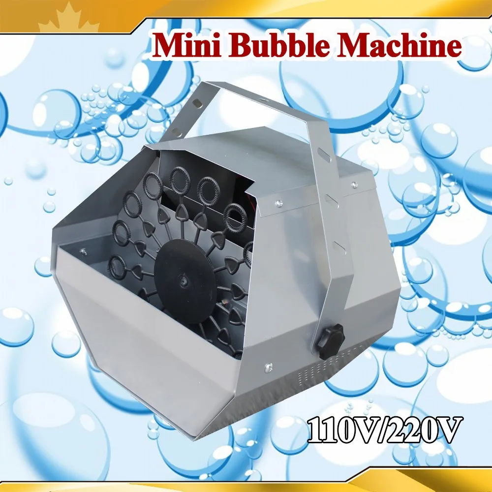 

New Mini Bubble Machine Stage Effect NEW Automatic Metal Bubble Maker Blower Machine For Party Stage Wedding