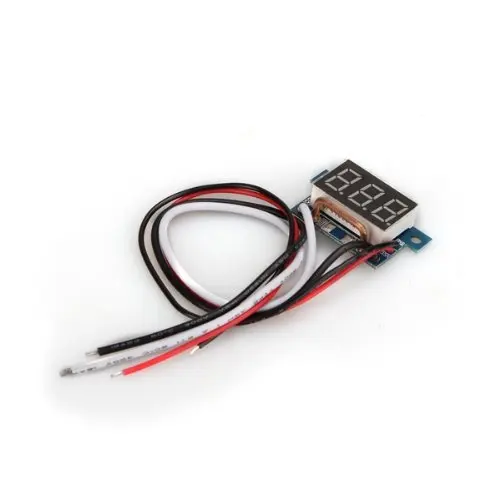 MYLB-цифровой светодиодный амперметр AMP Панель индикатор амперметра DC0-10A красный