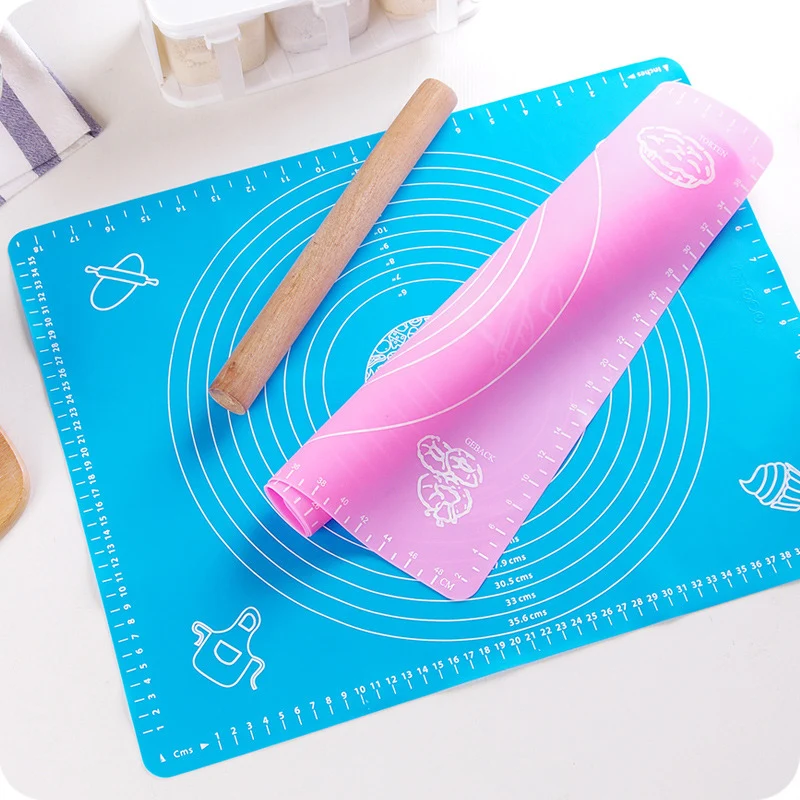 

Platinum Silicone Kneading Mats Baking Kneading Dough Mat Dumpling Pads Cushioning Pads Nonstick Slabs Rolling Pastry Boards