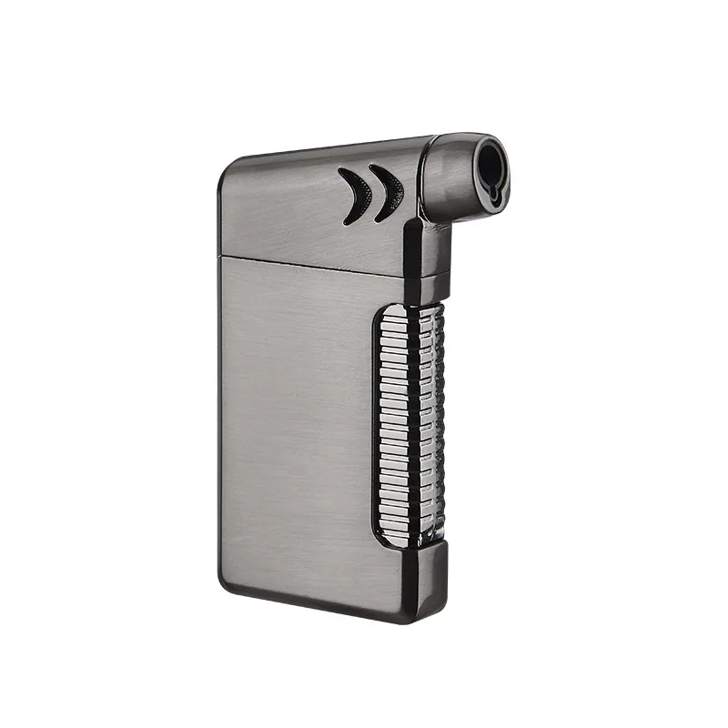

Mini Square shape Grip Butane Jet Torch Cigarette Windproof Lighter Random Color metal Fire Ignition Burner NO GAS