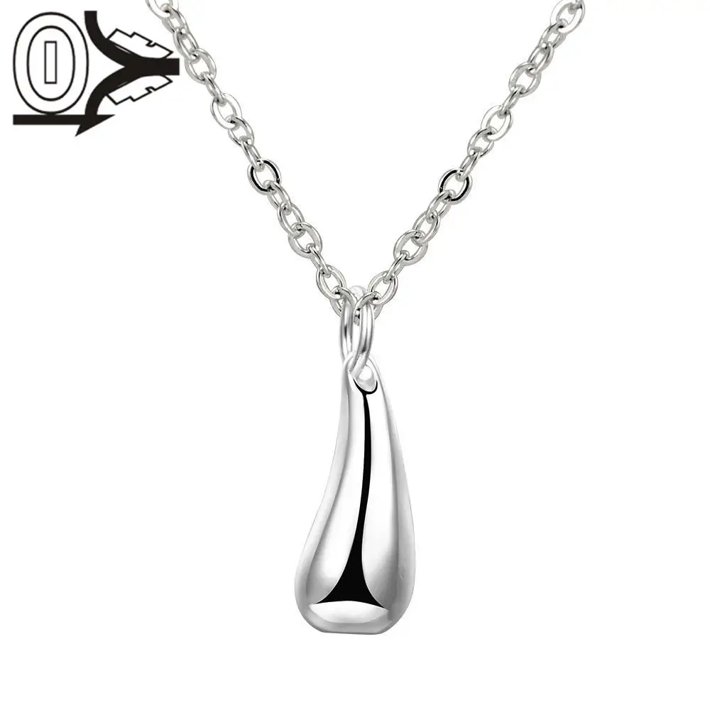 

Wholesale Silver Plated Necklace & Pendant,Fashion Jewelry Accessories,Silver Droplets Rolo Chain Necklaces