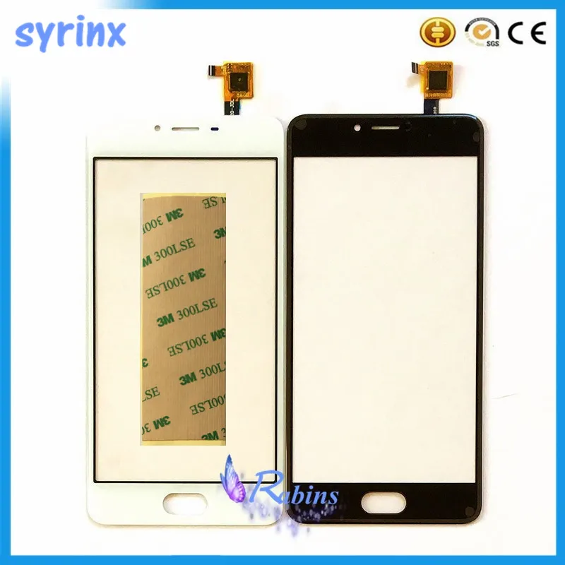 

3m tape SYRINX 5.0 inch For Meizu M3s Mini New Touch Screen Panel Digitizer Sensor Front Glass Lens Parts Touchscreen