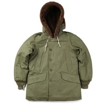 Bronson Repro USAF B-9 зимняя мужская куртка-бомбер в стиле милитари WW2