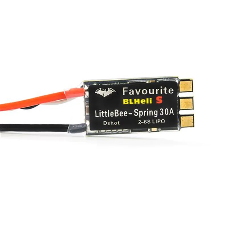 4 шт. FVT LittleBee 30A-S 30A-S ESC BLHeli_S OPTO 2-6S поддержка Mulitshot Oneshot42 OneShot125