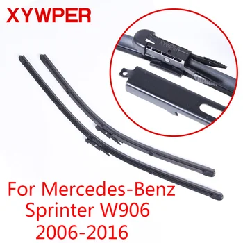 

XYWPER Wiper Blades for Mercedes-Benz Sprinter W906 2006 2007 2008 2009 2010-2016 Car Accessories Soft Rubber Windshield Wipers