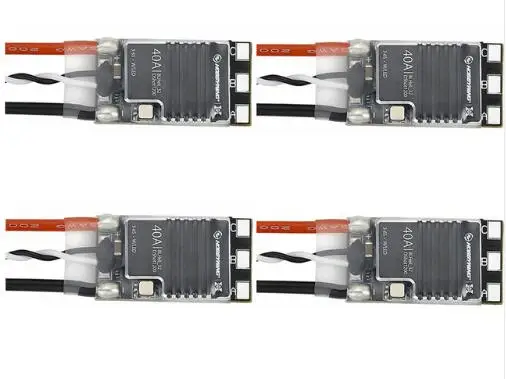 4 шт./лот Hobbywing XRotor Micro 40A BLheli 32 ARM 3-6S ESC DShot1200 со светодиодным индикатором для