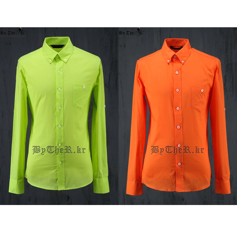 camisa neon hombre