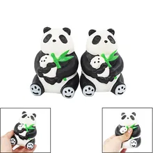 Сжимаемые игрушки мягкое мультяшное украшение AdorablePanda мягкие ленивые медленно поднимающиеся фрукты ароматизированные декомпрессионные подарки Детские игрушки L0705