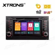 " Радио 2 din Android 8,0 Octa Core dvd-плеер для автомобиля gps DAB+ OBD2 для Audi A4 S4 RS4 2002 2003 2004 2005-2008 SEAT EXEO