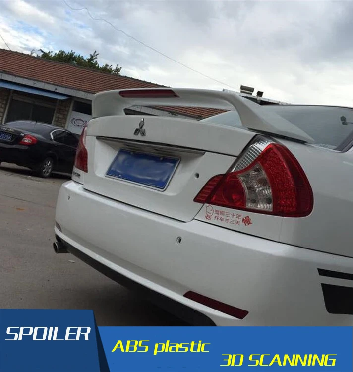 

For Lancer Spoiler High Quality ABS Material Car Rear Wing Primer Color Rear Spoiler For Mitsubishi Lancer Spoiler 2006-2009