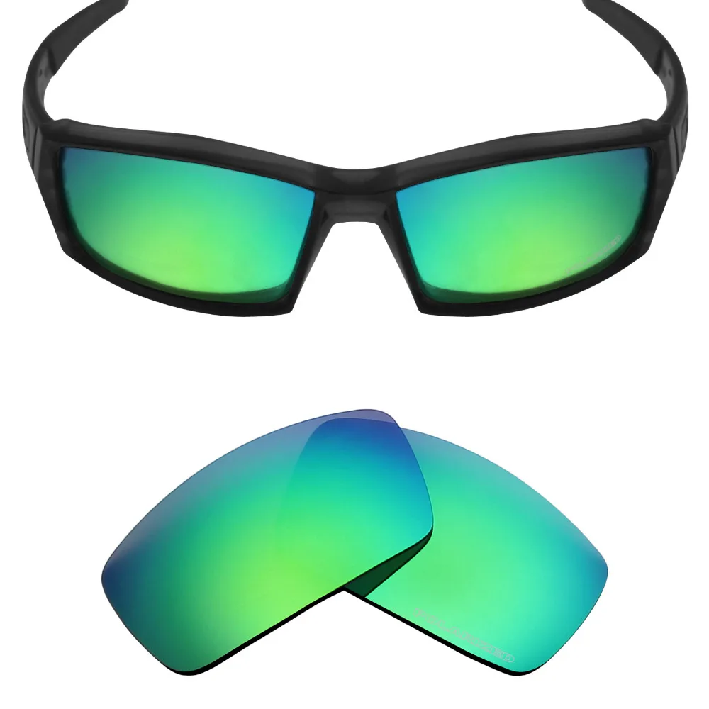 

SNARK POLARIZED Resist SeaWater Replacement Lenses for Oakley Canteen 2006 Sunglasses Emerald Green