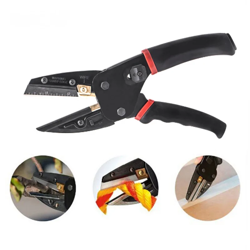 Prostormer 3 in 1 multi purpose scissors multi cut garden cutting tools electric wire cutters