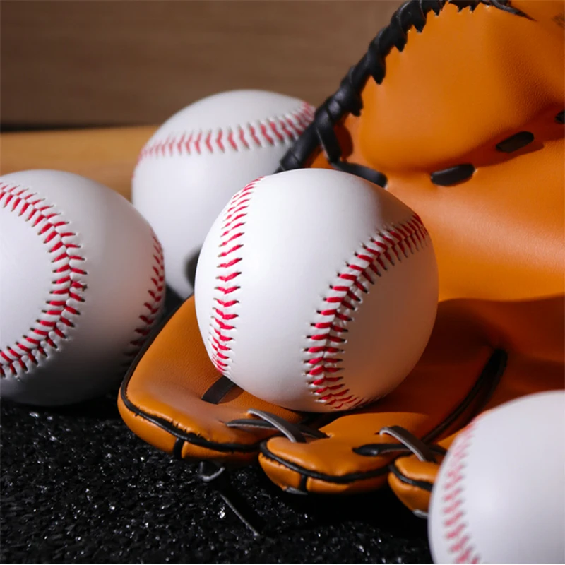 High quality Handmade Baseballs Rubber Inner Soft Baseball Hard