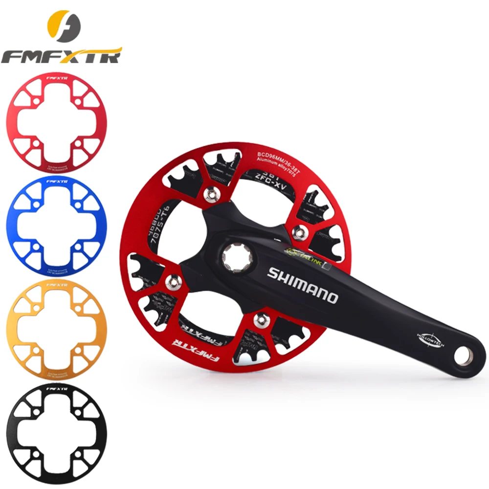 96BCD 32 38teeth рукоятка MTB щит велосипедная звездочка для горного велосипеда