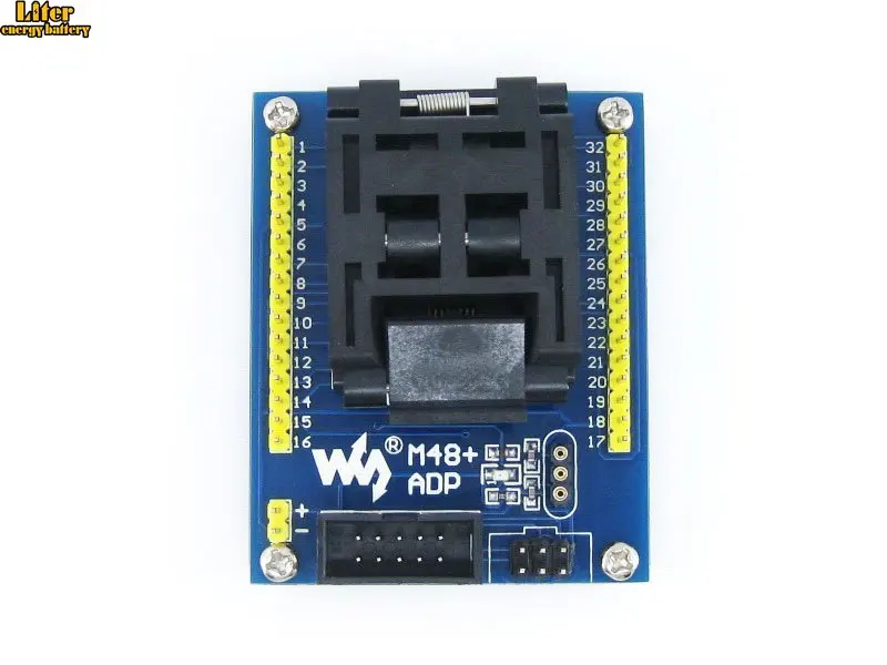 M48 + ADP ATmega48 ATmega88 ATmega168 TQFP32 AVR программирующий адаптер тестовая