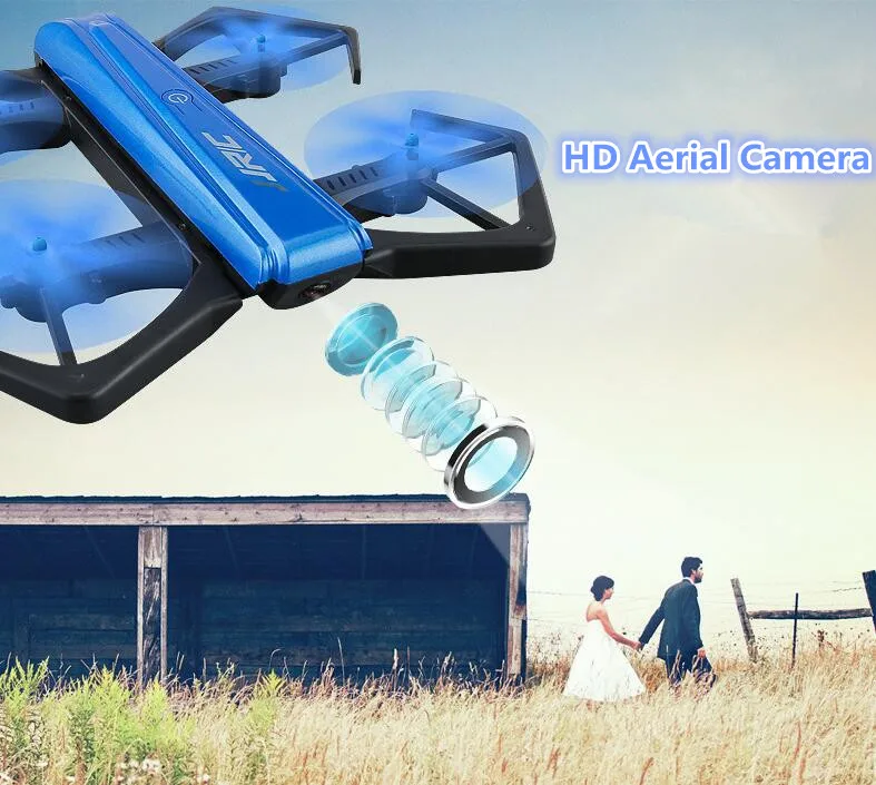  New H43-WH WIFI FPV APP RC Drone With 720P HD Camera One Key Folded in Half Design Height Hold RC Q