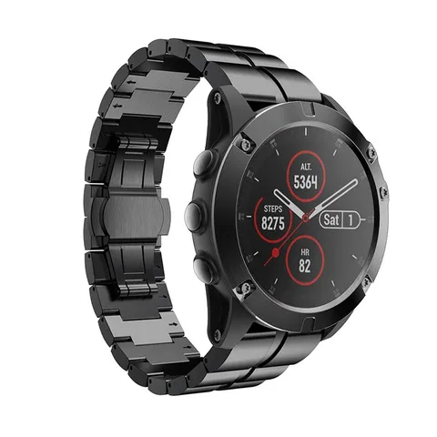 Pulseira de Relógio Pulseira de Aço Pulseira de Substituição para Garmin Fenix Plus Smartver-drop Kit 5x
