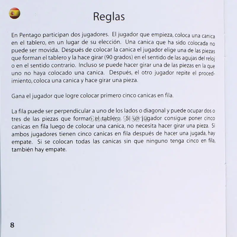 Jogo-multiplayer para 23 4 com Inglês Minstwister Pentago Jogo Multi-jogador Russo Vários Idiomas Regras ou 37 Brinquedos mat.