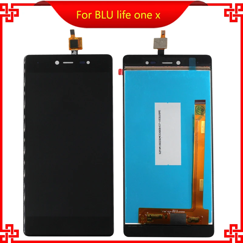 

Original Quality For BLU life one x LCD Display Touch Screen digitizer Assembly 5PCS/Lot for BLU life one x Free  Tools
