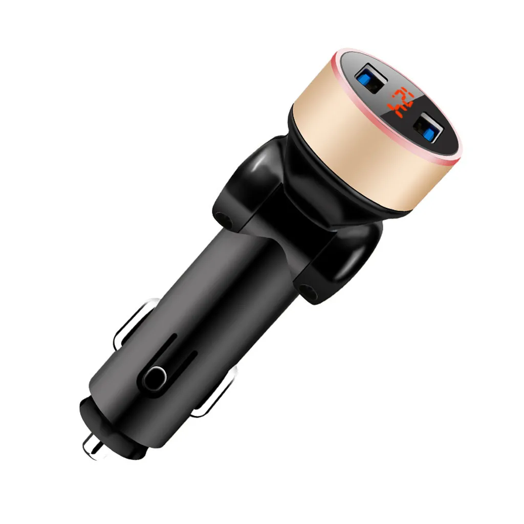 Лидер продаж 2019 автомобильное зарядное устройство с двумя портами 3.1A USB цифровое