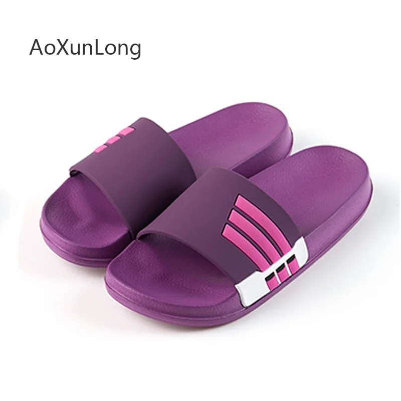 

Women's Slippers Summer Home Slippers Fashion Wear Flat Slides Soft Bottom Non-slip Bathroom Flip Flops Women's Beach Sandals