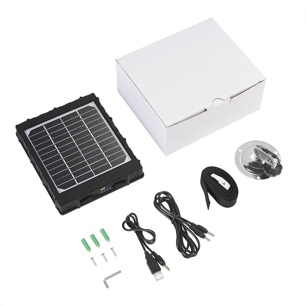 Bateria de Alumínio Polímero para Caçador Caça Câmera Painel Solar Carregador 3 w Bl480l-p Foto-armadilhas 3000 Mah Gps 4g 4 Câmeras de caça