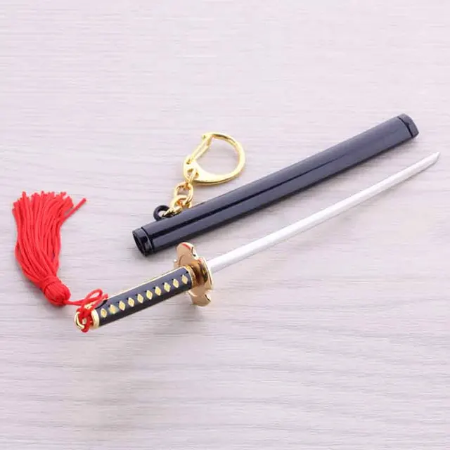 One Piece Roronoa Zoro Swords Weapon Keychains