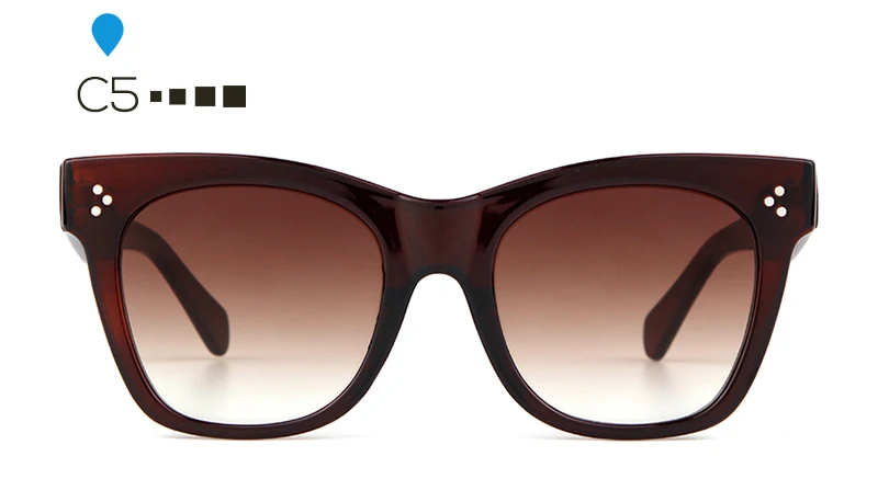 SORVINO Ретро леопардовые Квадратные Солнцезащитные очки кошачий глаз для женщин 90s Модные Rave Роскошные брендовые дизайнерские солнечные очки Cateye большие тени SP137 - Цвет линз: C5