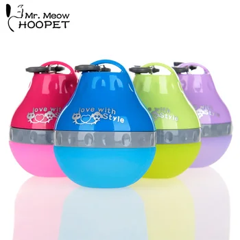

Hoopet Pet Supplies Cat Dog Water Drinker Fountains Water Drop Silicone Candy Colors