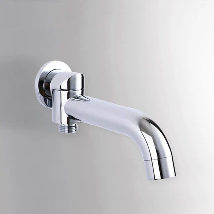 Modern Water Spout Mouth Pipe Connector 2 Function Switcher Brass