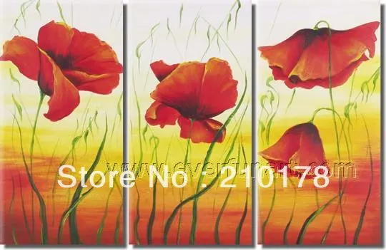 

handmade oil painting on canvas modern 100% Best Art Flower oil painting original directly from artis FL3-150