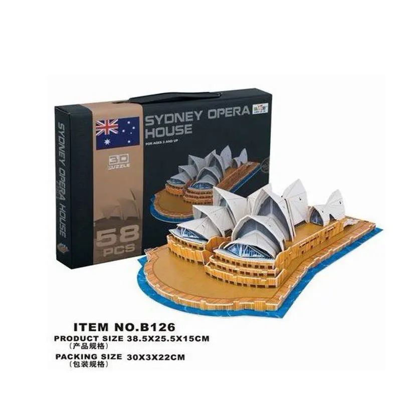 Opera house paper model Opera house paper model