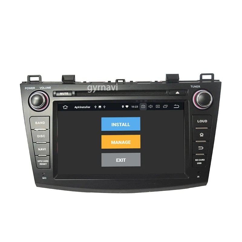 Discount Android 8.0 Octa core PX5 car dvd gps for mazda 3 2010-2013 with canbus 4G RAM 32G ROM wifi 4g usb auto Multimedia 5