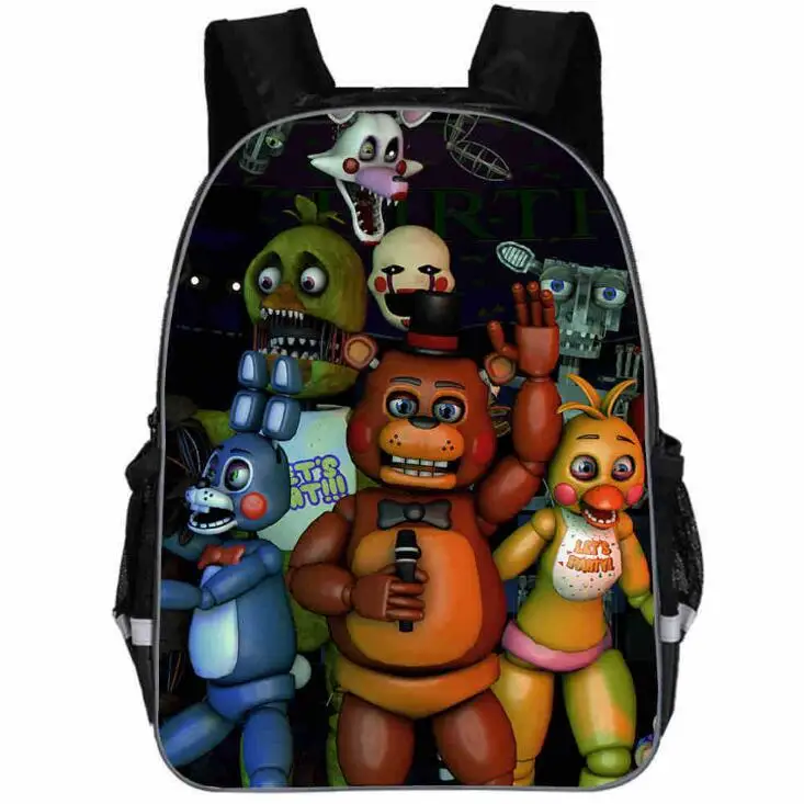 Рюкзак Five Nights at Freddy для женщин и мужчин FNAF школьные сумки подростков Детский